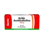 Ácido Acetilsalicílico x 100 mg 10 tab I GENFAR
