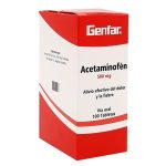 Acetaminofen 500 Mg X 10Tabletas I GENFAR