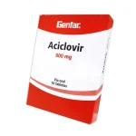 Aciclovir 800 Mg. X 10 Tabletas I GENFAR